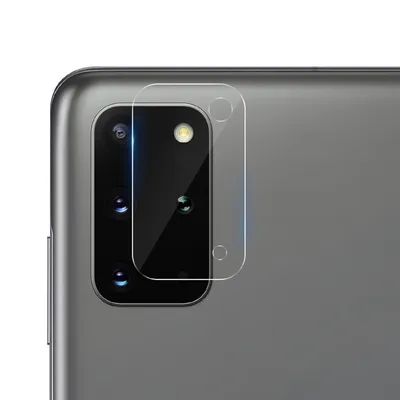 Produktbild von 1x Kamera 9H Panzerhartglas für Samsung Galaxy S20 Plus 3D KLAR ECHTES TEMPERED Panzerglas Kameraglas Kamerhartglas Kameraschutzglas Schutzglas Schutzfolie Panzerfolie