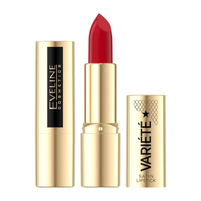 Produktbild von Eveline Cosmetics Variete – satinierender, pflegender Lippenstift, Farbton 06