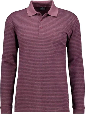 Produktbild von Ragman Softknit-Polo Jacquard, Langarm