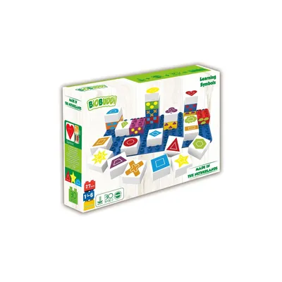Immagine prodotto di BiOBUDDi Set di blocchi da costruzione da 27 pezzi stampi BB-0004