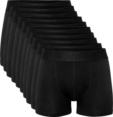 Produktbild von Resteröds 10er Pack Bamboo Retro Short / Pant Im praktischen Mehrfachpack erhältlich, Die Materialien stammen aus umweltschonender Herstellung, Die Atmungaktivität der Unterhose führt zu einem besonders angenehmen Tragegefühl