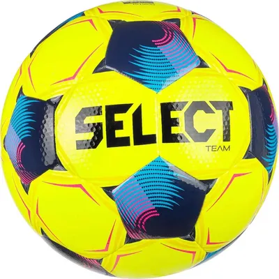 Productafbeelding van Select Team V26 (Size 3, 4, 5) Trainingsbal - Geel / Blauw | Maat: 5