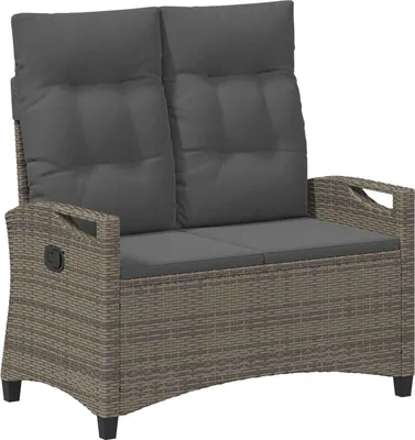 Immagine prodotto di Panchina da giardino Grigio e Grigio Scuro 105 x 60 x 112 cm