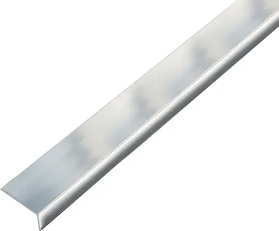 Produktbild von Alberts Winkelprofil | selbstklebend | Aluminium, chromdesign | 1000 x 25 x 15 mm | 2er Set