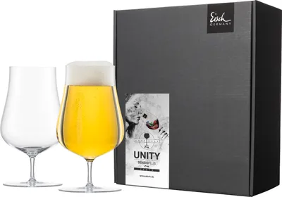 Zdjęcie produktu dla EISCH 2 Biergläser 522/15 im Geschenkkarton Festivity UNITY SENSISPLUS 25224215/ 180093