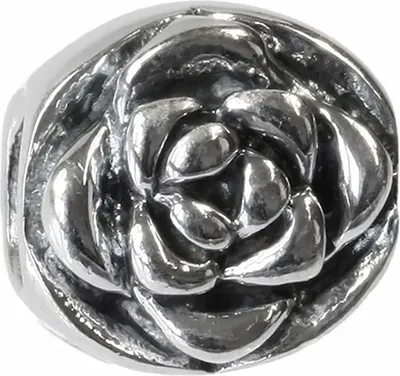 Produktbild von CarloBiagi Charm Bead Rose 925 Echt Silber Schmuck Element D2BBS151