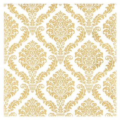 Zdjęcie produktu dla 20 serwetek Eleganckie złote 33 x 33 cm 3-warstwowe, Serwetki obiadowe świąteczne na nakrycie stołu, uroczystość, przyjęcie, wesele, chrzciny, komunię, Boże Narodzenie, Wielkanoc