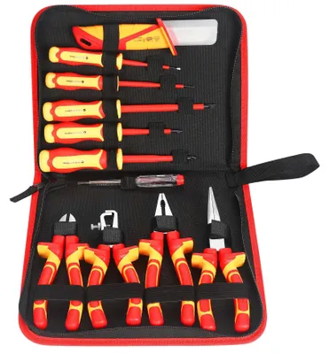 Obrázek produktu pro Sada izolovaného nářadí VDE KRAFT&DELE KD5970, 1000 V, 11 ks