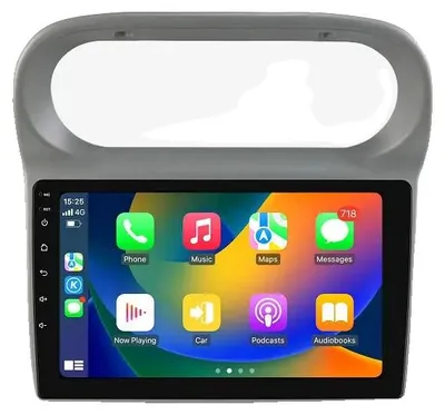 Productafbeelding van Multimediaspeler voor auto, schermgrootte, spraakbesturing, compatibel met Renault Twingo (2005 - 2013), P2CP (2GB 32GB)