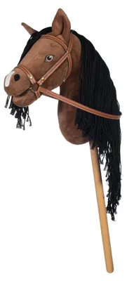 Image de Mini Hobby Horse marron pour enfants dès 3 ans