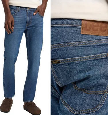 Immagine prodotto di Jeans da uomo LEE, slim fit LUKE, L32 L32, blu, jeans, baggy jeans, buggy