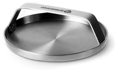 Produktbild von Edelstahl Burger Smasher, 14 cm, Grillpresse, Hamburgerpresse, spülmaschinenfest