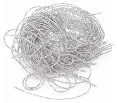 Produktbild von Bouillondraht / Zickzackdraht – 100g Ø2mm Flexibler Bastel- & Floristikdraht silber