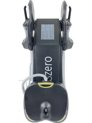 A top-down view of an EMS machine against a white background.