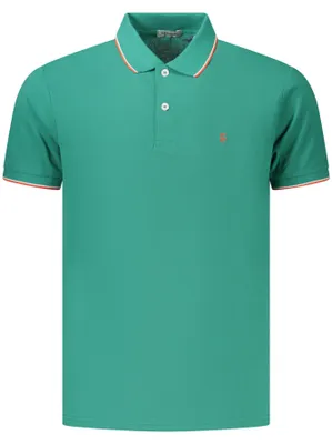 Zdjęcie produktu dla COVERI MOVING Herren-Poloshirt mit kurzen Ärmeln, Grün
