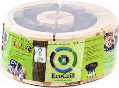 Produktbild von Ecogrill Biologisch abbaubarer Holzkohle L - D190-240 mm