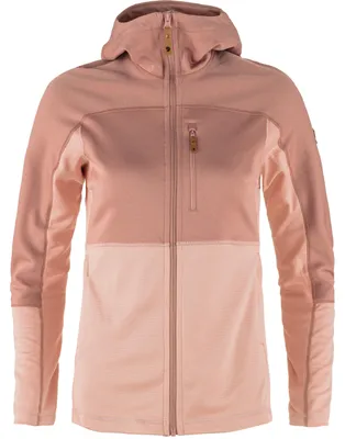 Imagen del producto de Forro polar Fjällräven Abisko Trail para mujer, color rosa, talla XS