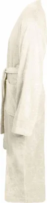 Imagen del producto de vidaXL Bata KINN, color crema, talla XXL, algodón