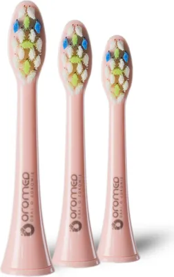 Produktbild von Końcówki do szczoteczki sonicznej Oromed ORO-SONIC NEXT pink, 3 sztuki