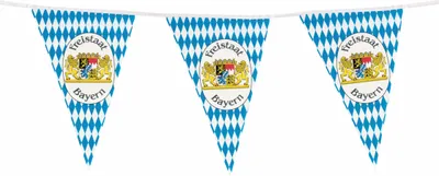 Produktbild von Wimpelkette PVC Freistaat Bayern 4m