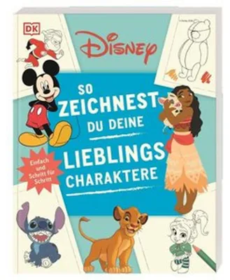 Produktbild von Disney. So zeichnest du deine Lieblingscharaktere