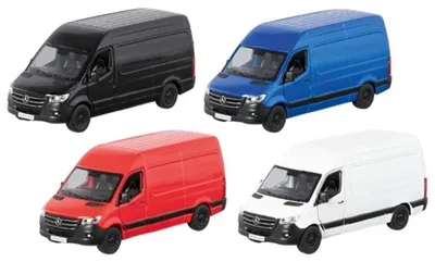 Produktbild von Goki Mercedes Benz Spielzeugauto Sprinter 1:48 mehrfarbig
