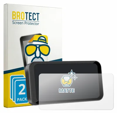 Produktbild von 2x BROTECT Schutzfolie für Carpuride W603B 6.3" Displayschutz Displayschutzfolie Folie Matt Entspiegelungsfolie