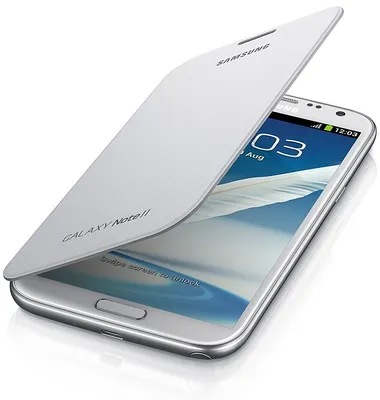 Obrázek produktu pro Samsung EFC-1J9FWEGSTD, Folio, Samsung, Galaxy Note II, 14 cm (5.5"), Bílá