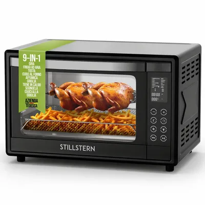 Immagine prodotto di Stillstern Mini Forno Ventilato Digitale 45L – MB45-LED 2G | 2000W | 13 Programmi | Pizza Ø32 cm