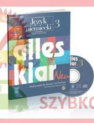 Zdjęcie produktu dla Alles Klar Neu 3 Podręcznik+CD zakres rozszerzony - 2014 - Krystyna Łuniewska, Urszula Tworek, Zofia Wąsik