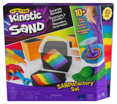 Produktbild von Spin Master 37188 KNS Kinetic Sand Sandisfactory Set (907 g)