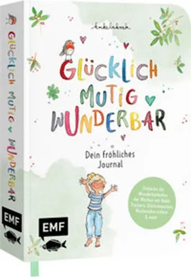 Produktbild von Glücklich, mutig, wunderbar - Dein fröhliches Journal