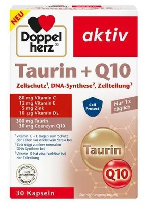 Immagine prodotto di Doppio Cuore Taurina+Q10 Capsule 30 Capsule
