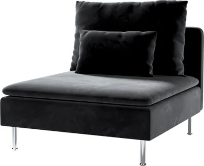 Produktbild von Dekoria Bezug für Söderhamn Sitzelement 1, schwarz, Bezug für Sitzelement 1