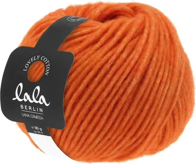 Produktbild von Lana Grossa - Lala Berlin Lovely Baumwolle 0043 orange