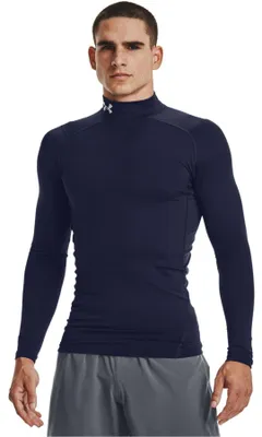 Image de Under Armour - ColdGear Armour Fitted Mock - Navy Baselayer