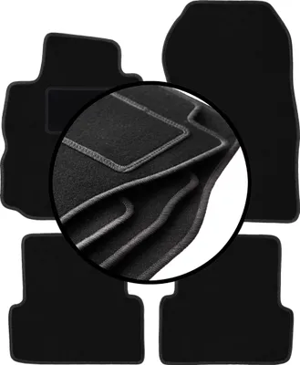 Image de tapis de sol en velours pour Renault Modus (2004-2012)
