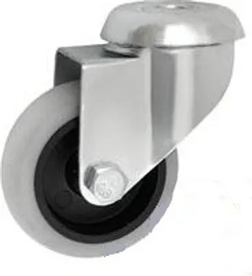 Immagine prodotto di Ruote girevoli d=50mm Gomma-plastica Ruote per mobili Ruote per apparecchiature Ruote per il trasporto (M57T)