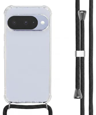 Obrázek produktu pro Průhledné pouzdro s šňůrkou pro Google Pixel 11 – černé, Obrázek vytvořený pomocí AI