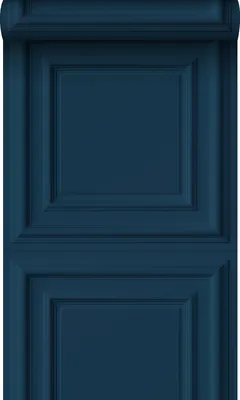 Produktbild von Origin Wallcoverings Tapete Holzwandverkleidung Dunkelblau 53 cm x 10.05 m