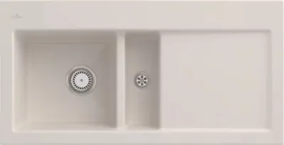 Produktbild von Villeroy & Boch Keramikspüle 677001KR, Subway 60 Einbauspüle - inkl.