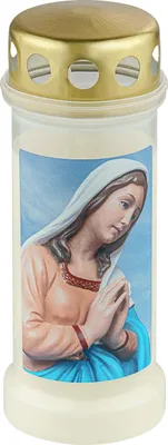 Image de Bolsius Graflicht n° 6 avec couvercle Maria H (1 pièce)