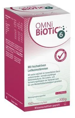 Produktbild von OMNi-BiOTiC 6 Pulver, 300 g Pulver
