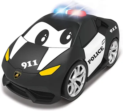 Produktbild von BB Junior - Spielzeugauto - Lamborghini Polizeiauto mit Licht & Sound Auto Spielzeug Baby