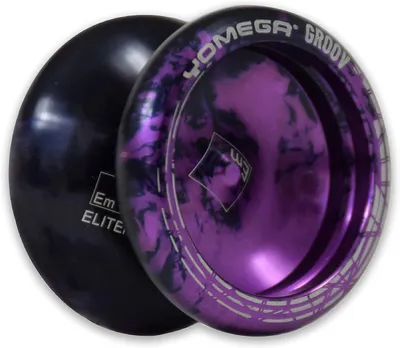 Productafbeelding van Groov - Pro level aluminium metal yoyo voor advance spelers - Rond gevormd - C-formaat kogellager Yoyo met verstelbaar