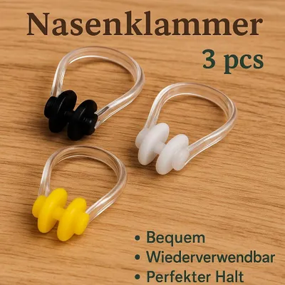 Immagine prodotto di 3x clip per naso Clip per naso nuoto nuoto immersione adulti bambini
