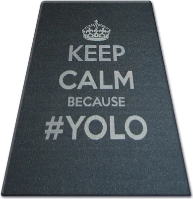 Produktbild von TEPPICH SIZAL FLOORLUX 20276 YOLO schwarz / silbern Schwarz 200x290 cm