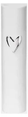 Produktbild von Living Vase Herz Silber