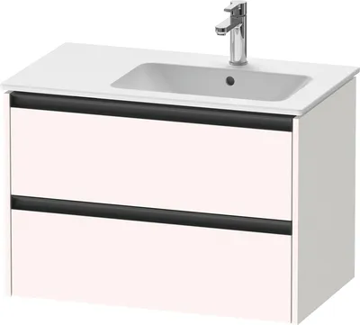 Produktbild von Duravit Ketho.2 Wastafelonderkast 81x48x54,9 cm Supermat Wit