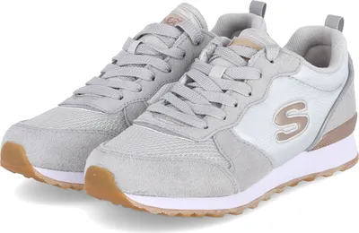 Produktbild von Skechers Low Sneaker GOLDN GURL Damen Leder & Textil Grün Größe: 40